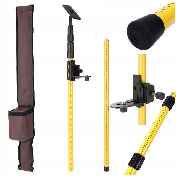 Stang/stativ 285 cm til laserniveau