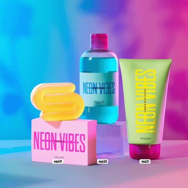 Oriflame Neon Vibes -suihkugeeli 250 ml