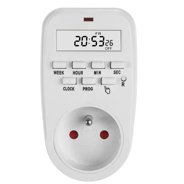 Tidbrytare - digital timer upp till 16A, IP20, GreenBlue
