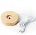 Pikkukuva 5 / 10: ORGONIITTIPYRAMIDI +LED-LAMPUNJALA 5cm KRISTALLIKIVET AMULETTI 5cm HX07