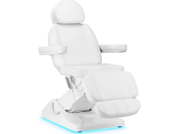 Activeshop Elektrisk skjønnhetsstol SILLON Luxury 3 motorer hvit