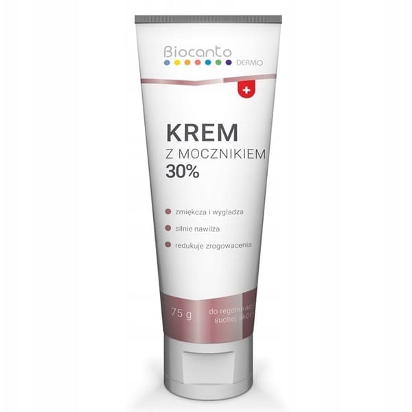 BIOCANTO kräm med urea 30% regenerering av torr hud 75 g