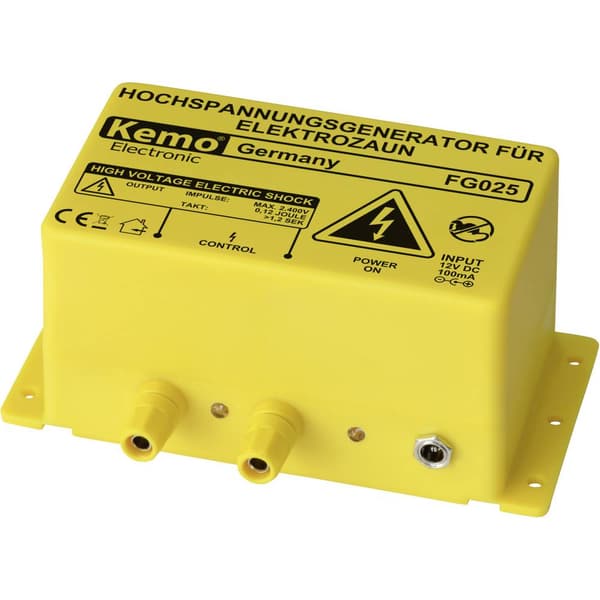 Kemo FG 025 Stängsel Funktionstyp Ström 1 st