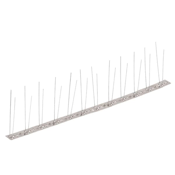 vidaXL 2-Riviset ruostumaton teräs lintu- & kyyhkyspiikit 6-sarja 3 m