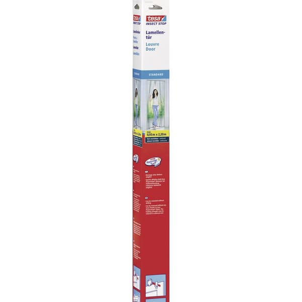 tesa STANDARD 55198-00001-00 Myggnät till dörr (B x H) 0.95 m x 2.20 m Antracit 1 st