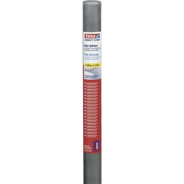 tesa 55141-00-01 Insect Stop Aluminium Ersatrolle Flugnät ersättningsrulle Passar till följande märken Tesa Tesa Flugnä