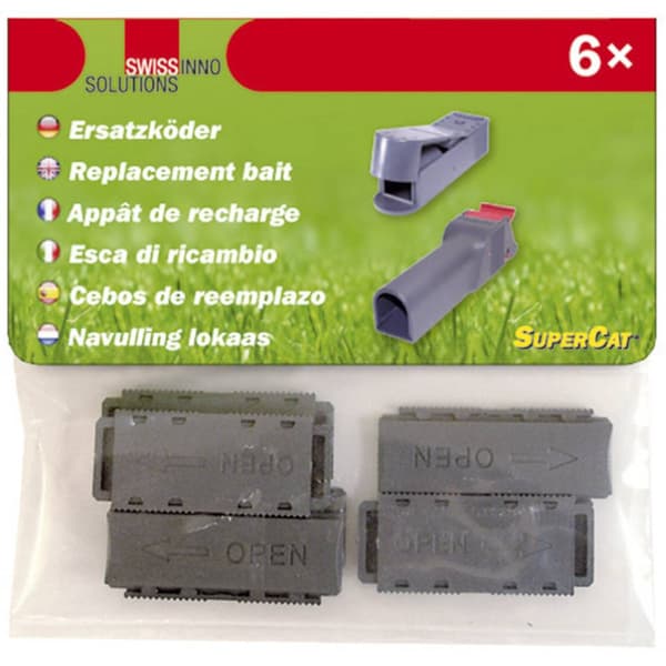 Swissinno 1 090 001K Köder natural Påfyllningsbete Passar till följande märken Swissinno SuperCat Mousehouse, No See No