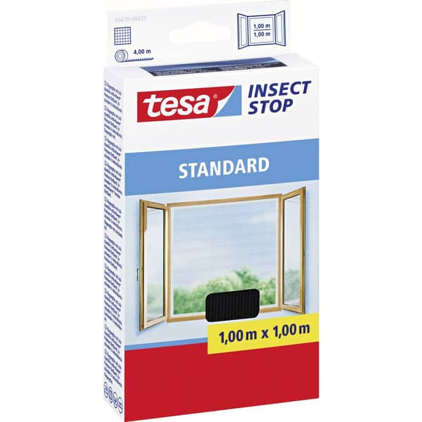 tesa STANDARD 55670-00021-03 Flugnät (B x H) 1000 mm x 1000 mm Antracit 1 st