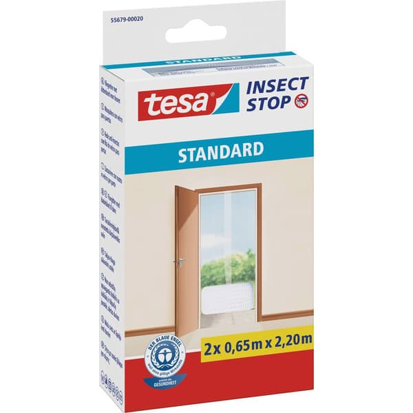 tesa STANDARD 55679-00020-03 Myggnät till dörr (B x H) 1200 mm x 2200 mm Vit 1 st