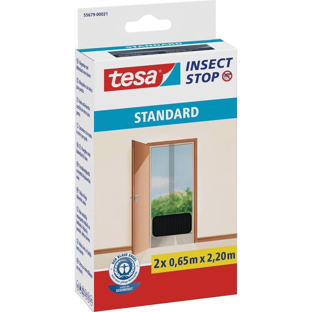 tesa STANDARD 55679-00021-03 Myggnät till dörr (B x H) 650 mm x 2200 mm Antracit 1 st
