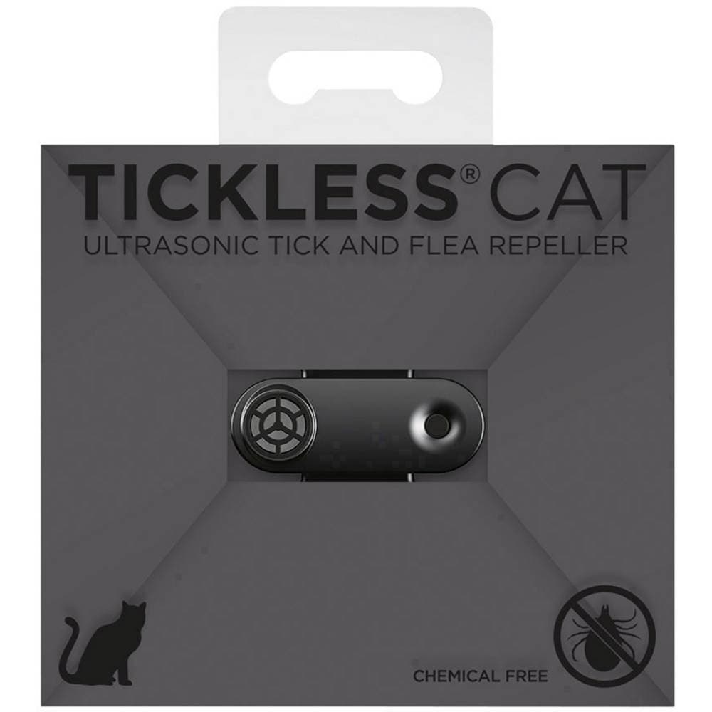 Tickless Cat Cat01BL Tægebeskyttelse (L x B x H) 38 x 16.5 x 15.6 mm Sort 1 stk