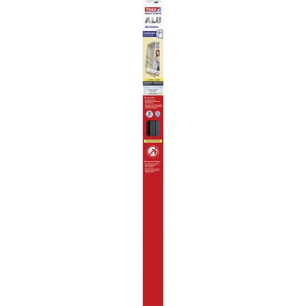 tesa ALU COMFORT 55195-00003-00 Flugnät (B x H) 1200 mm x 1500 mm Antracit 1 st