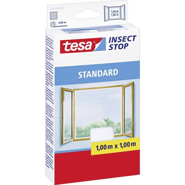 tesa STANDARD 55670-00020-03 Flugnät (B x H) 1000 mm x 1000 mm Vit 1 st