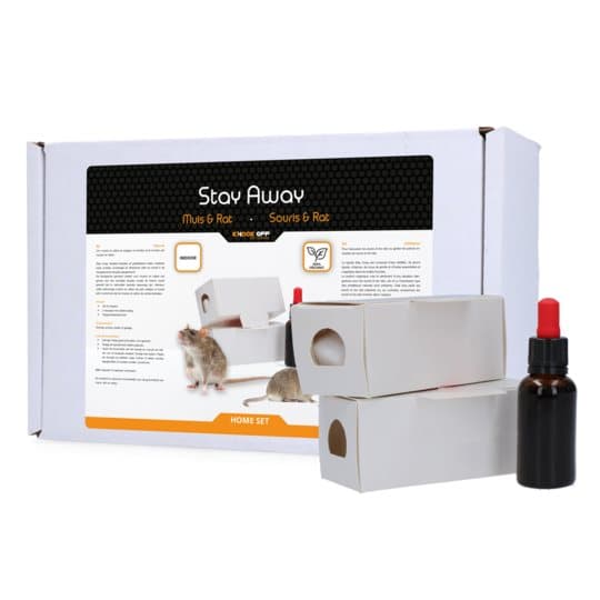 Knock Off Stay Away Mouse Home Set - 100 % naturligt sätt att driva bort skadedjur