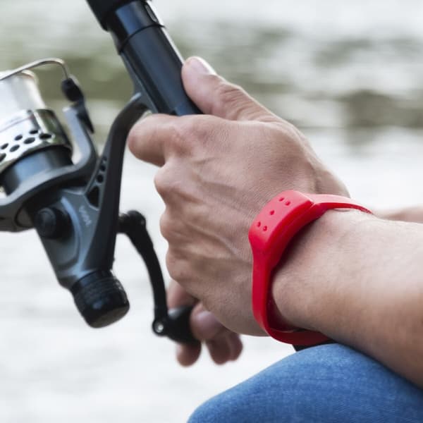 Antimyg-armbånd med citron InnovaGoods - Rød