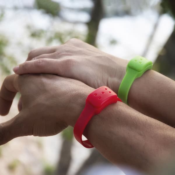 Antimyg-armbånd med citron InnovaGoods - Rød