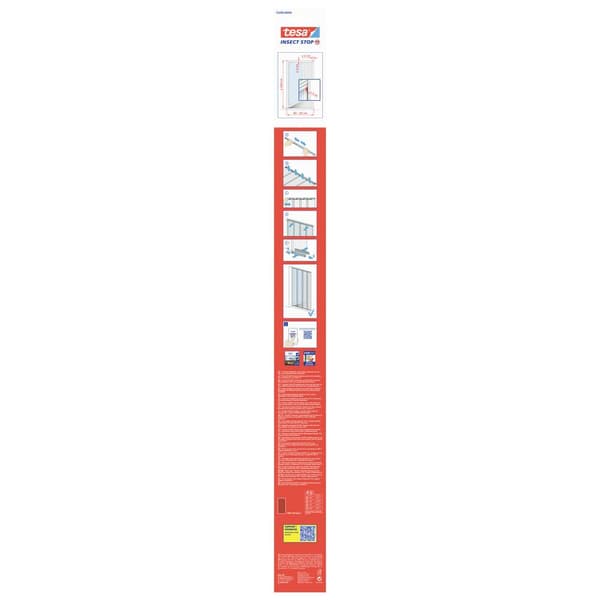 tesa Insect Stop 55298-00000-00 Insektsskyddsgardin (B x H) 0.95 m x 2.20 m Antracit 1 st
