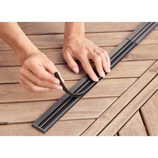 tesa Insect Stop 55298-00000-00 Insektsskyddsgardin (B x H) 0.95 m x 2.20 m Antracit 1 st