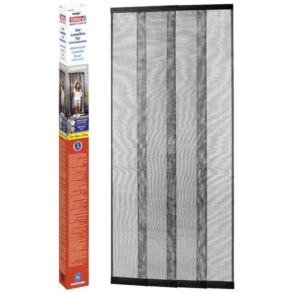 tesa Insect Stop 55298-00000-00 Insektsskyddsgardin (B x H) 0.95 m x 2.20 m Antracit 1 st