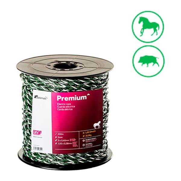 Pastormatic Tråd Hyrde 16725 5 Mm 200 M Transparent