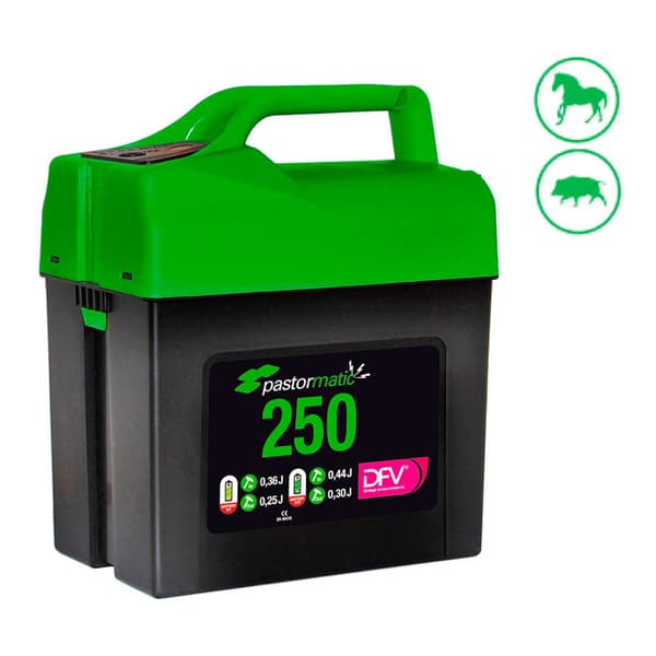 Pastormatic Elektrisk Hyrde 250 9v Transparent