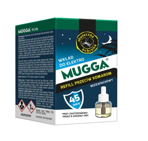 Lugtfri indsats til Mugga elektriske myggemiddel