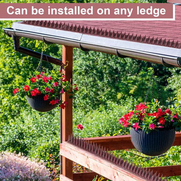 Pigeon Repellent Fågel Ekorrar och små djur Lätt att kontrollera fåglar inomhus och utomhus 12 stycken