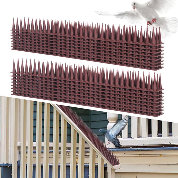 Pigeon Repellent Birds Ekorrar och små djur Lätt att kontrollera fåglar inomhus och utomhus 48 delar
