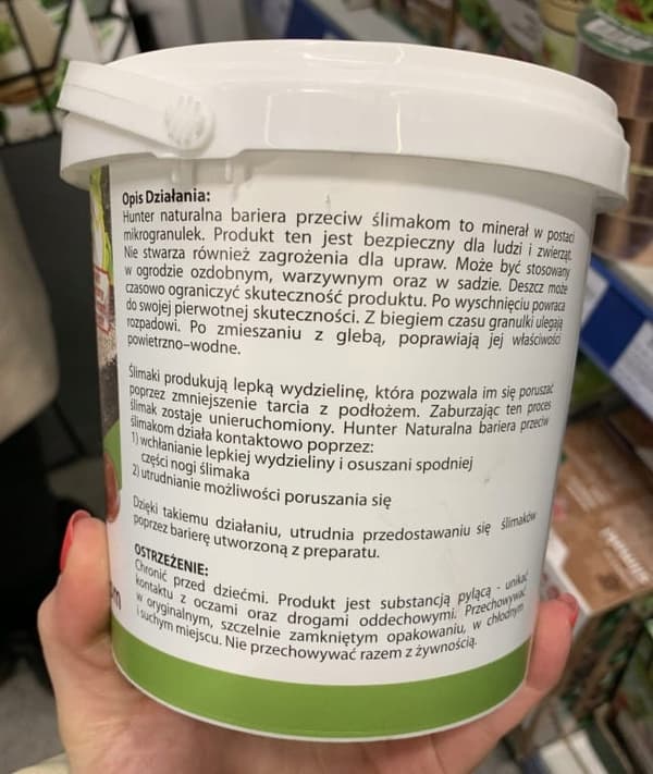 Anti-sneglepræparat naturlig barriere 1000 ml mikrogranulat