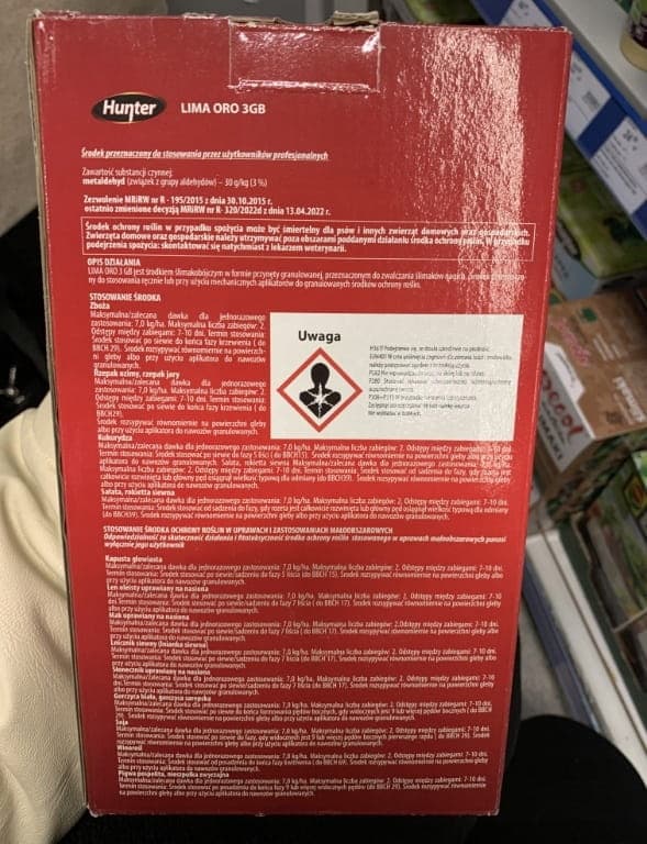 Snegledræbergranulat 1 kg Lima Oro 3 GB effektiv
