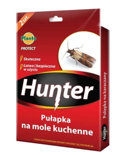 Hunter Sæt med 2 Mølfælder Sikker Lugtfri