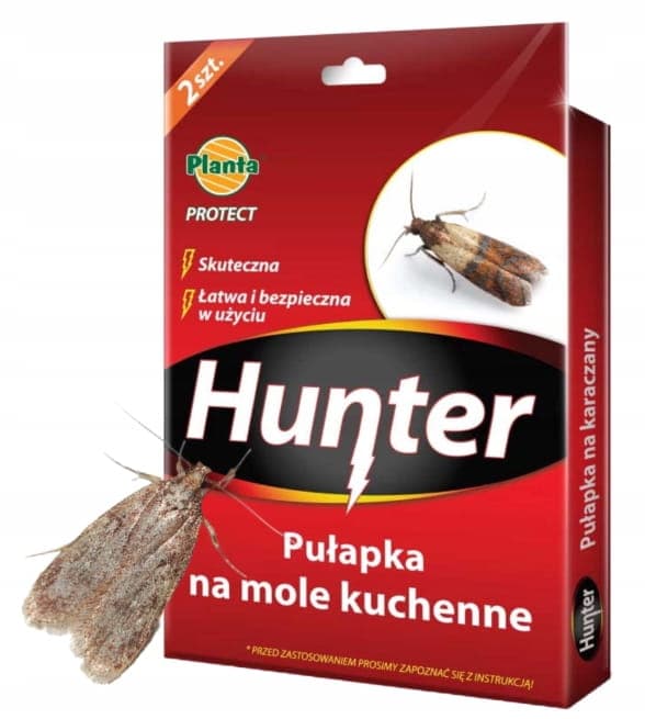 Hunter Sæt med 2 Mølfælder Sikker Lugtfri