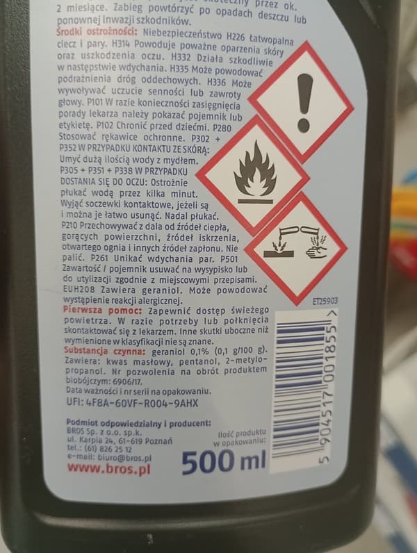 Flydende muldvarpemiddel 0,5 l