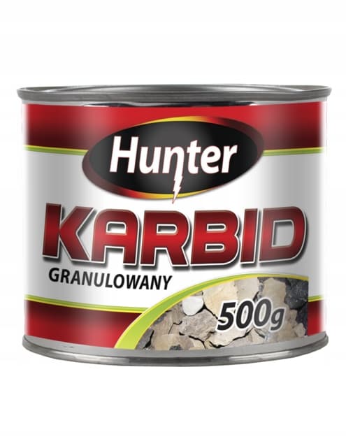 Granuleret hårdmetal til muldvarpe og markmus Hunter 500 g