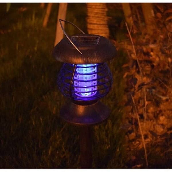 Bomclap Solar Mosquito Killer – vedenpitävä ja kannettava hyönteislamppu puutarha-, nurmikolle ja ulkokäyttöön