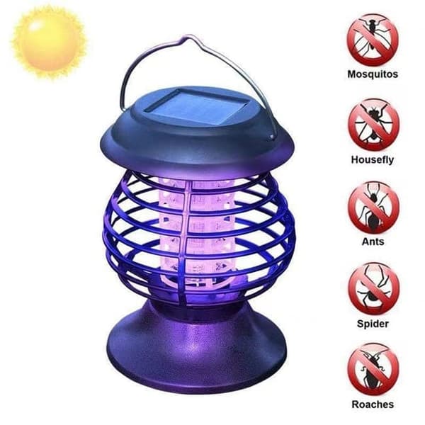 Bomclap Solar Mosquito Killer – vedenpitävä ja kannettava hyönteislamppu puutarha-, nurmikolle ja ulkokäyttöön