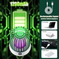 Pikkukuva 8 / 8: OBOSOE 2-in-1 USB-ladattava hyttysloukku ja hyönteisten tappaja, UV-LED + sähköinen hyttysverkko