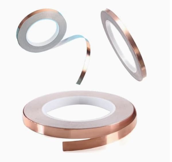 Lollanda Kobbertape Mod Snegle - 10 mm bredde - 20 m rulle