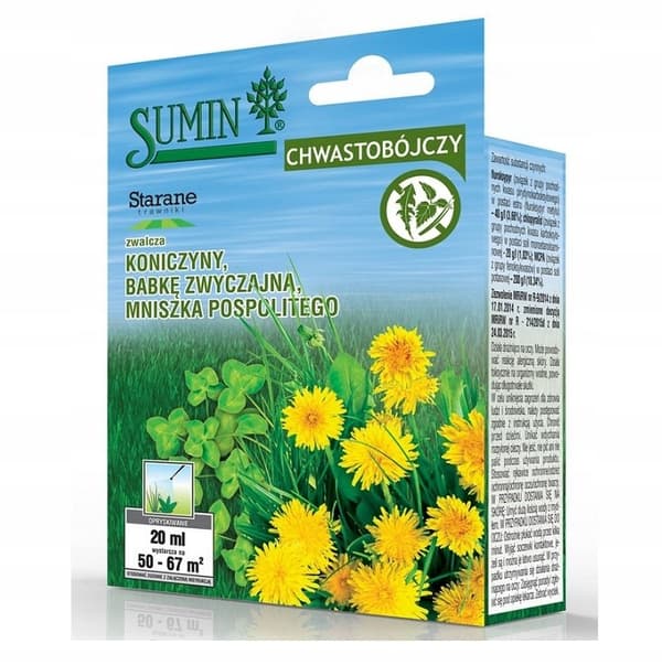 SUMIN CAREFUL LAWNS -rikkakasvien torjunta-aine apilanmaitohorsmaan 20 ml