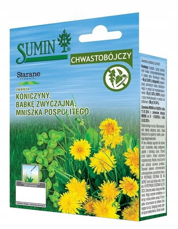 SUMIN CAREFUL LAWNS -rikkakasvien torjunta-aine apilanmaitohorsmaan 20 ml