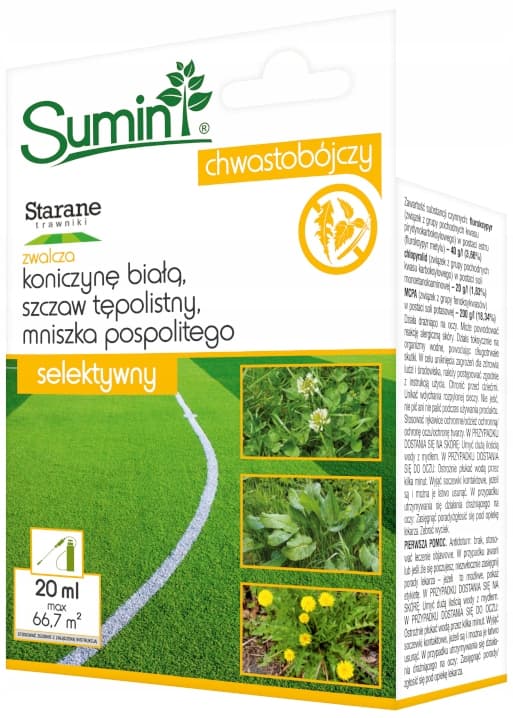 SUMIN CAREFUL LAWNS -rikkakasvien torjunta-aine apilanmaitohorsmaan 20 ml