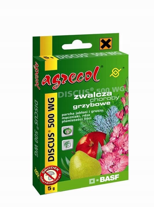 DISCUS 500 WG svampemiddel mod meldug, sort plet Agrecol 2,5 g
