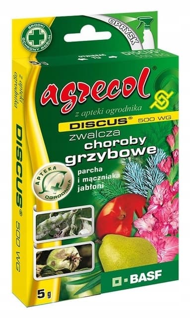 DISCUS 500 WG svampemiddel mod meldug, sort plet Agrecol 2,5 g