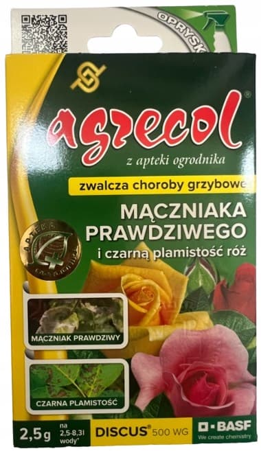 DISCUS 500 WG svampemiddel mod meldug, sort plet Agrecol 2,5 g