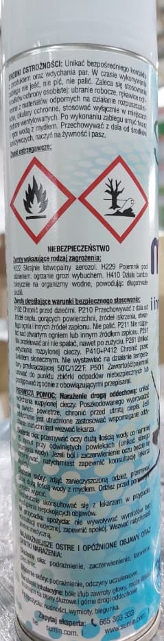 SUMIN-AEROSOLI KÄRPÄSILLE JA MUILLE LENTÄVILLE HYÖNTEISILLE 300 ml
