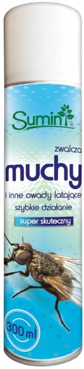 SUMIN-AEROSOLI KÄRPÄSILLE JA MUILLE LENTÄVILLE HYÖNTEISILLE 300 ml