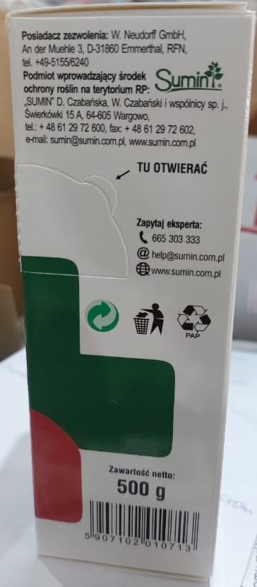 SUMIN PEŁZAKOL EXTRA GR etanamyrkky 500 g