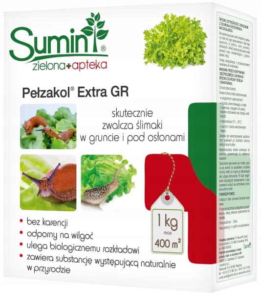 SUMIN PEŁZAKOL EXTRA GR sneglegift snegledræber 1000 g