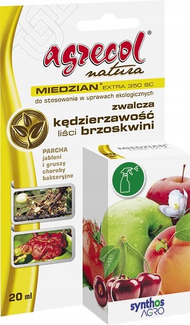 MIEDZIAN EXTRA 350 SC sienitautien torjunta-aine HEDELMÄT JA VIHANNEKSET Agrecol 100 ml