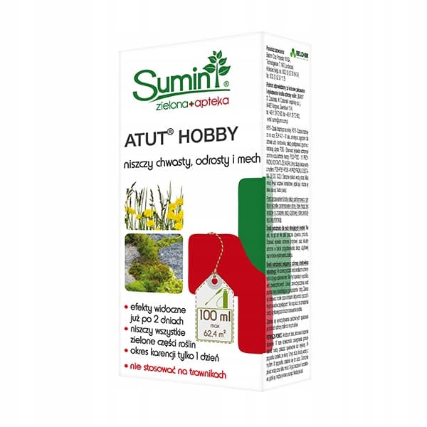 SUMIN Atut Hobby torjuu rikkaruohoja, versoja ja sammalta 100 ml